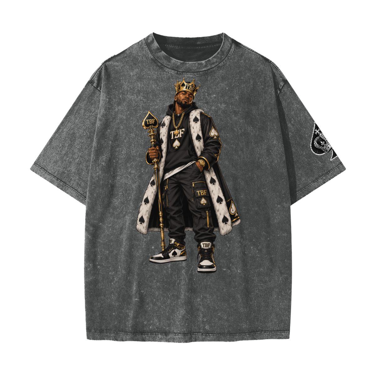 King of Spades Washed T-Shirt
