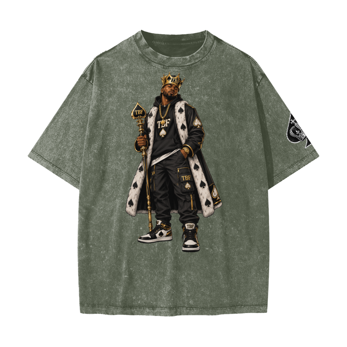 King of Spades Washed T-Shirt