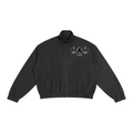 Unisex Striped Full-Zip Track Jacket
