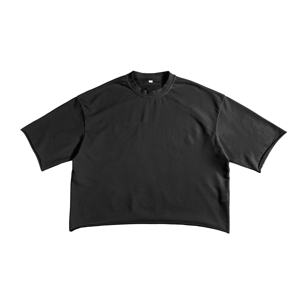 TBF Terry Raw Edge T-Shirt