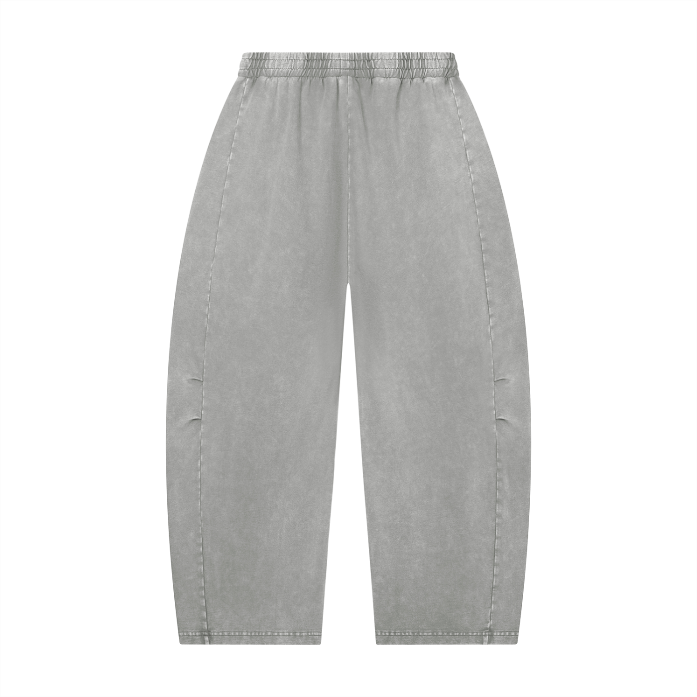 TBF Unisex Mineral Wash Barrel Leg Pants