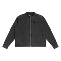 Card SuitDenim Vintage Washed Jacket