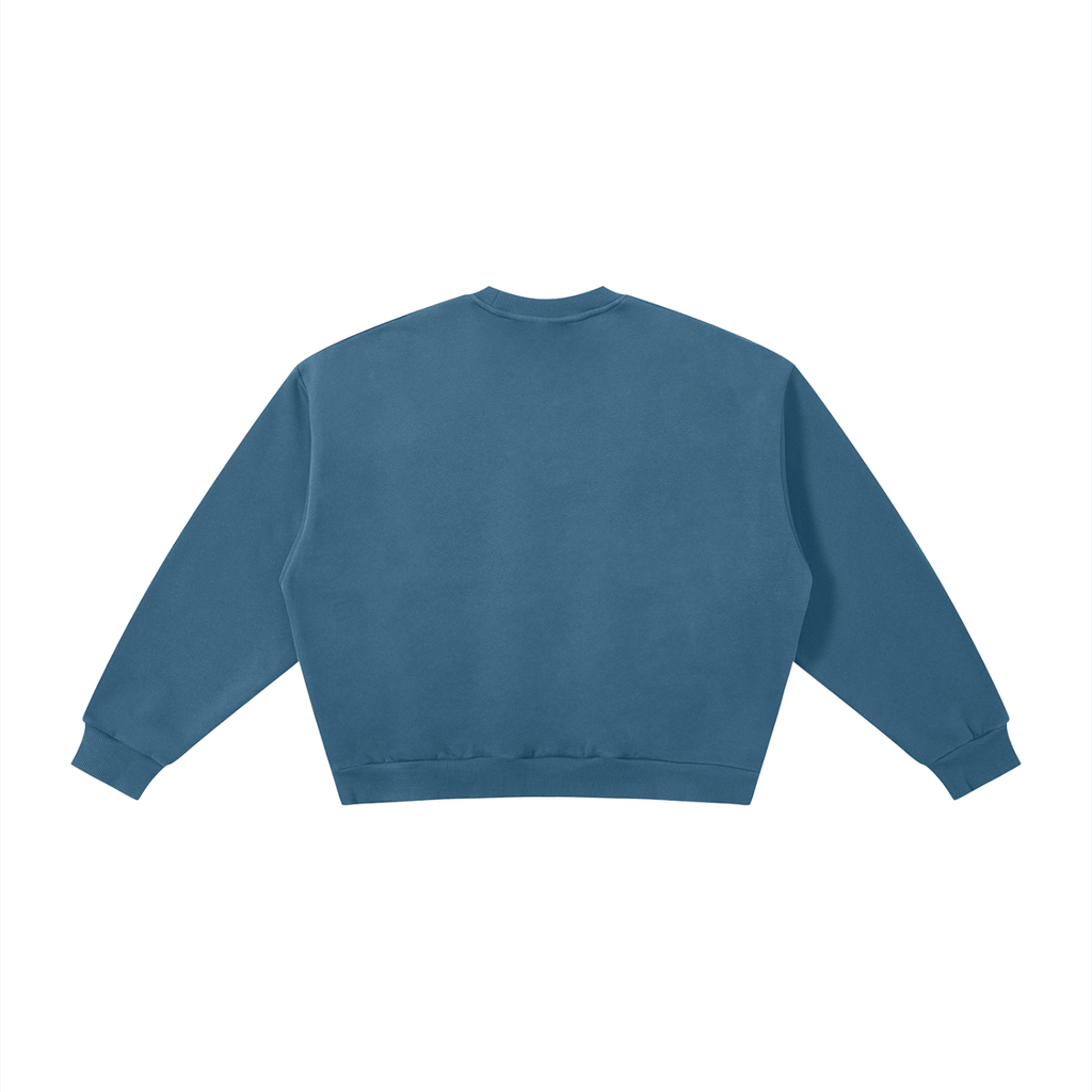TBF Logo Boxy Fleece Crewneck Sweatshirt