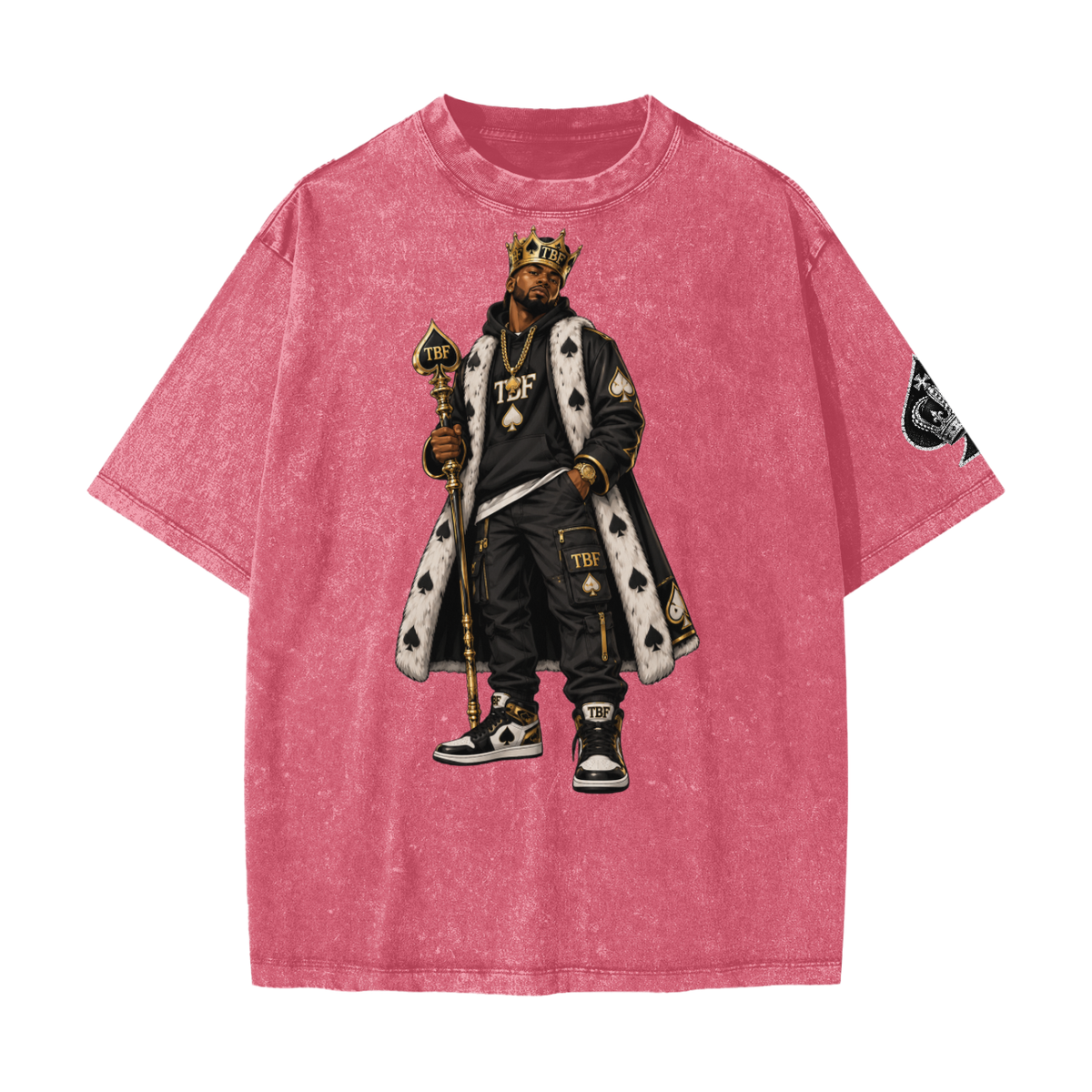 King of Spades Washed T-Shirt