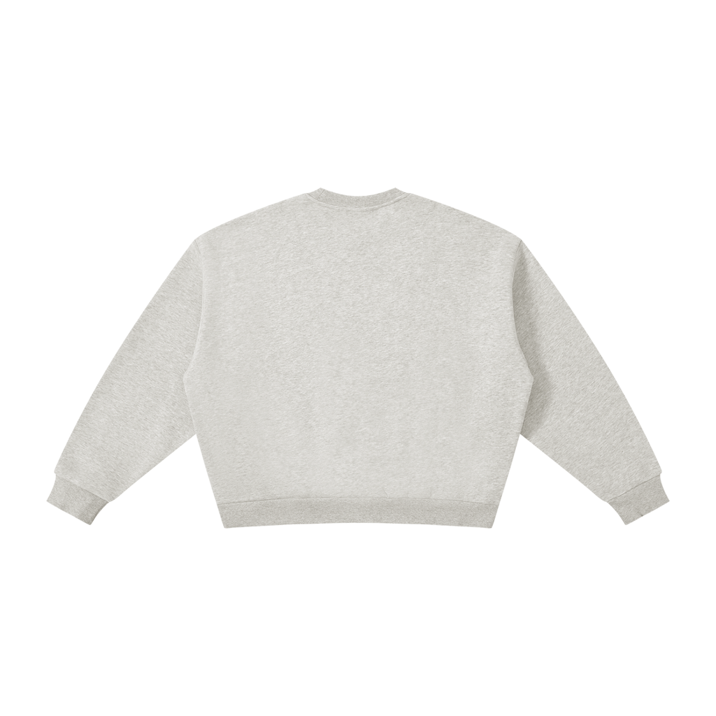 TBF Logo Boxy Fleece Crewneck Sweatshirt