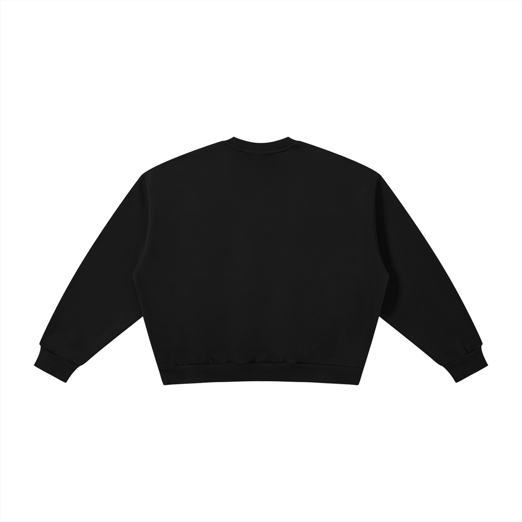 TBF Logo Boxy Fleece Crewneck Sweatshirt