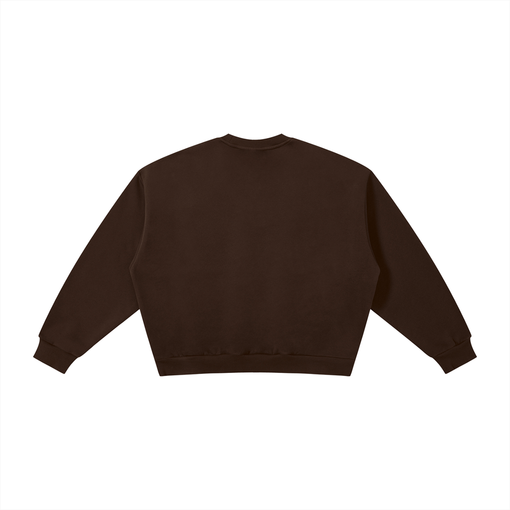 TBF Logo Boxy Fleece Crewneck Sweatshirt