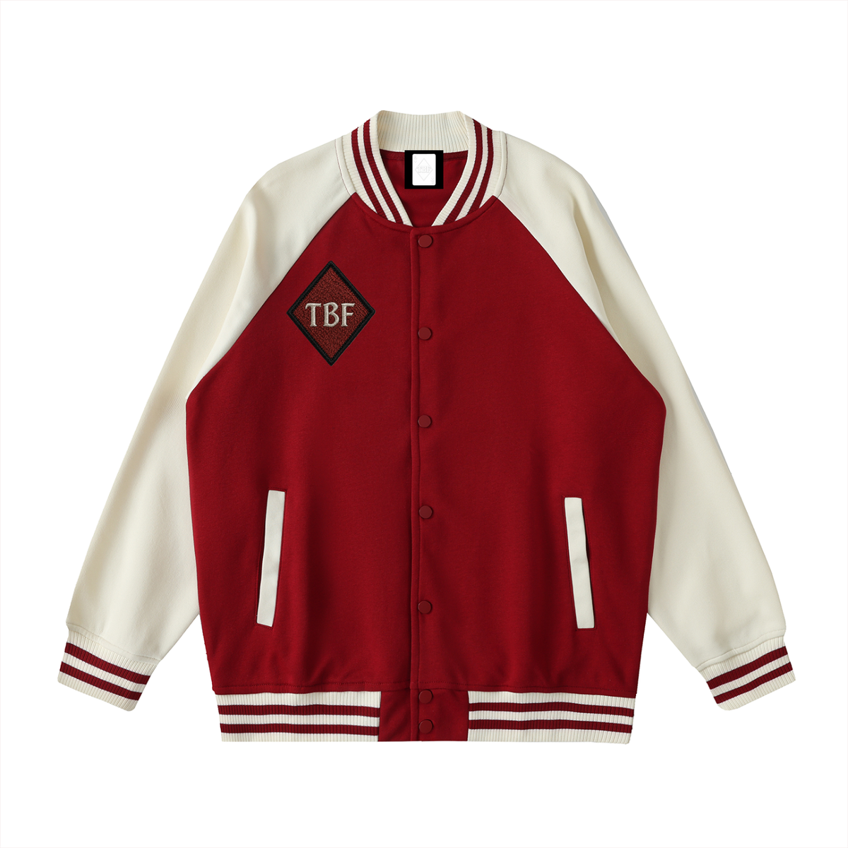 Diamond Two-Tone Varsity Jacket