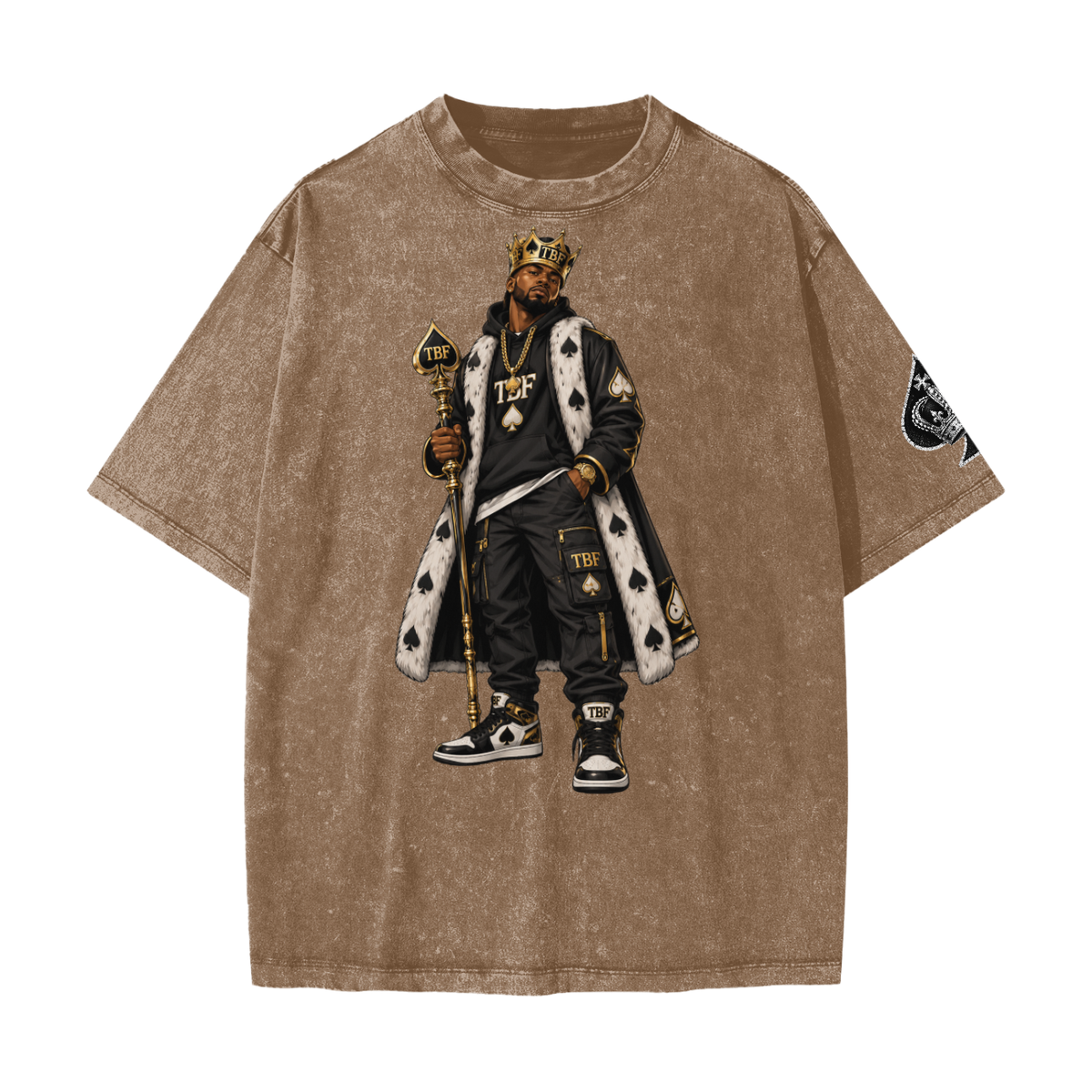 King of Spades Washed T-Shirt