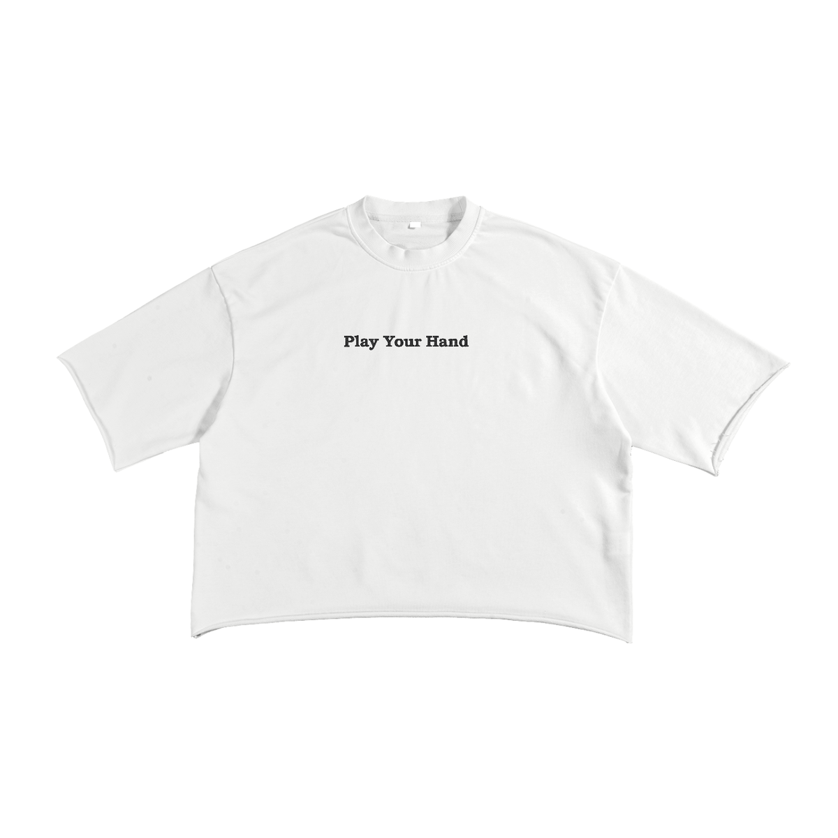 TBF Terry Raw Edge T-Shirt