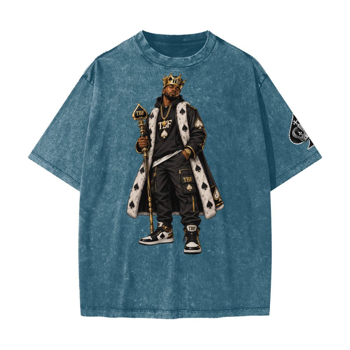 King of Spades Washed T-Shirt