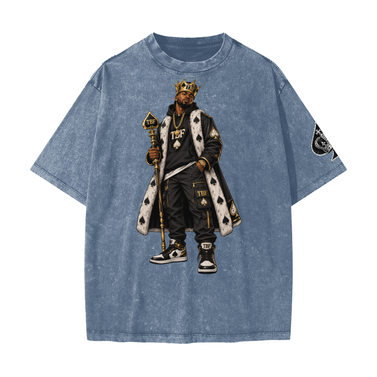 King of Spades Washed T-Shirt