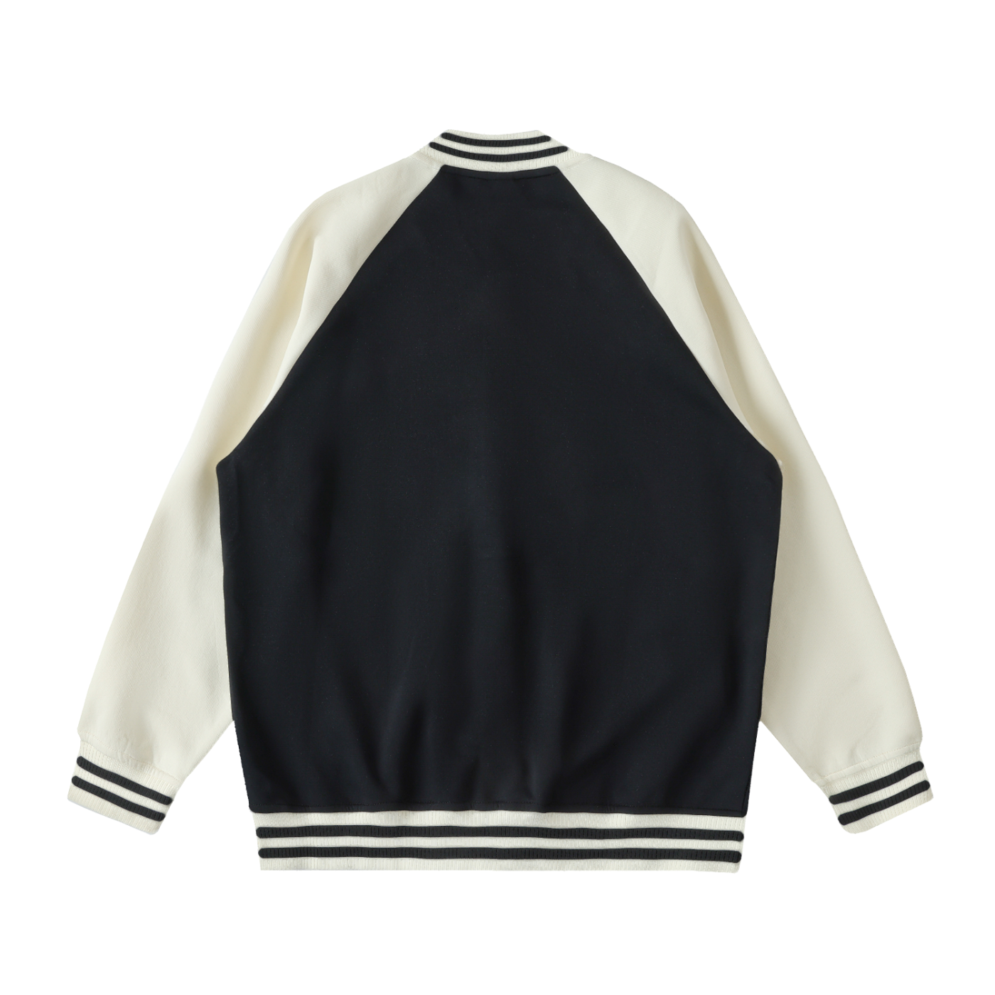 Spade Two Tone Raglan Sleeve Varsity Jacket