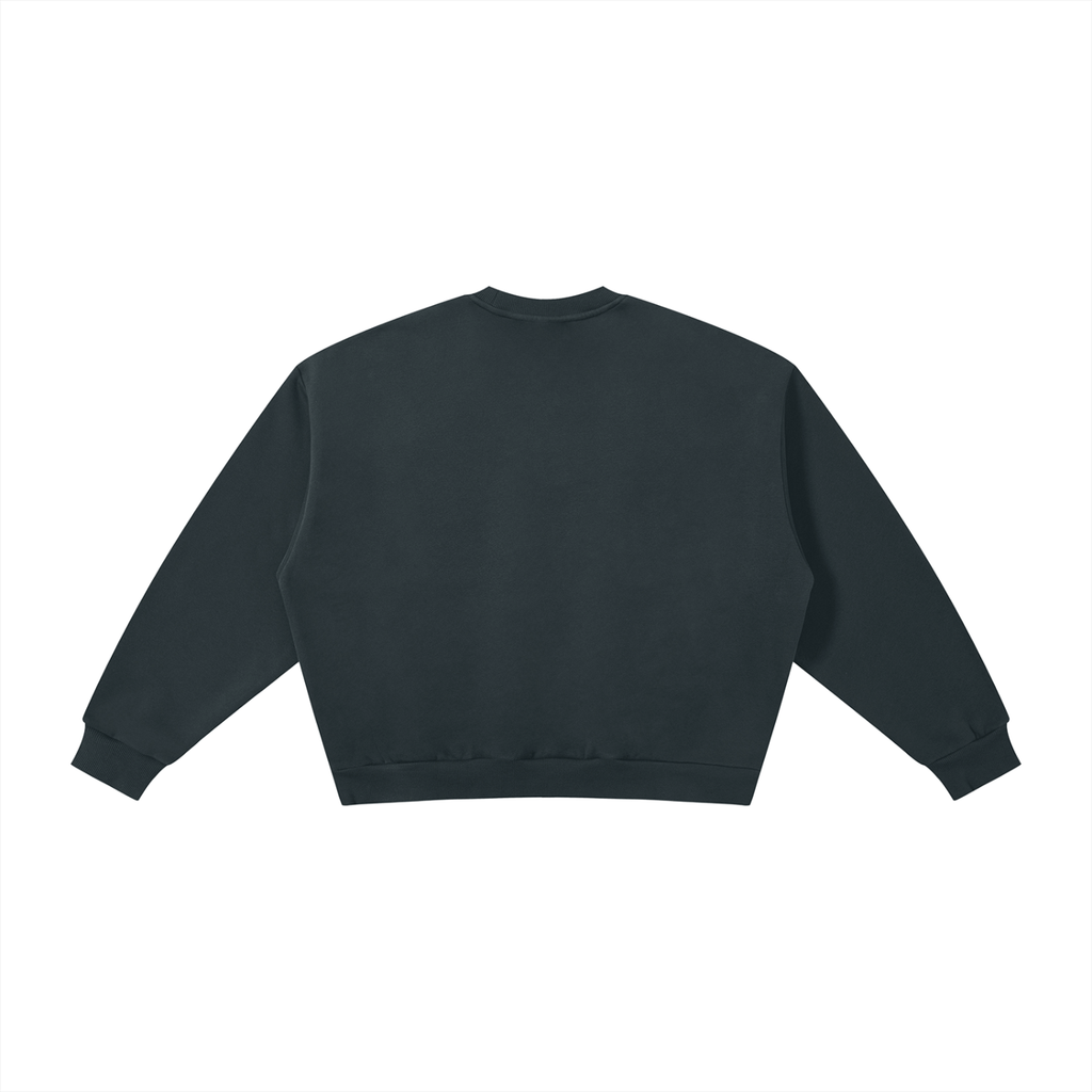 TBF Logo Boxy Fleece Crewneck Sweatshirt